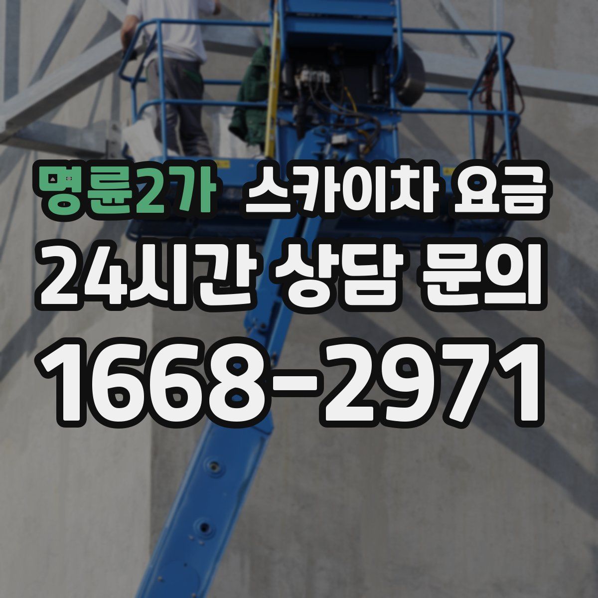 명륜2가 스카이차 요금