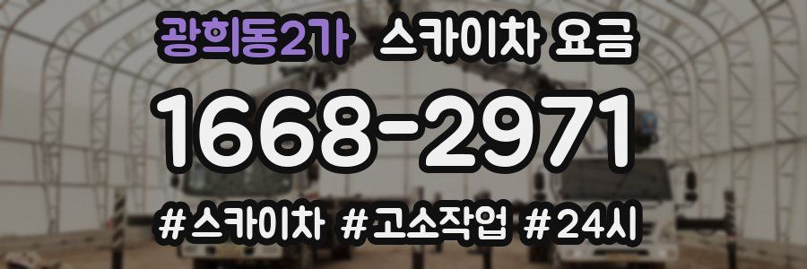 광희동2가 스카이차 요금