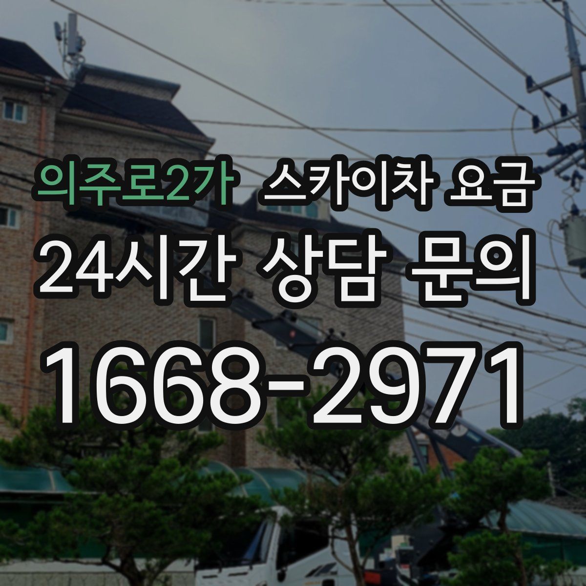의주로2가 스카이차 요금