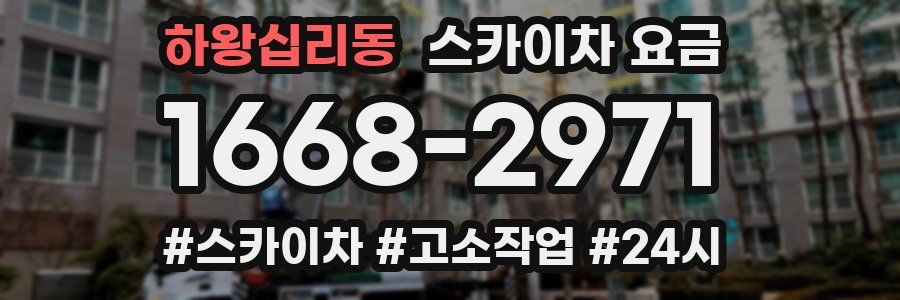 하왕십리동 스카이차 요금