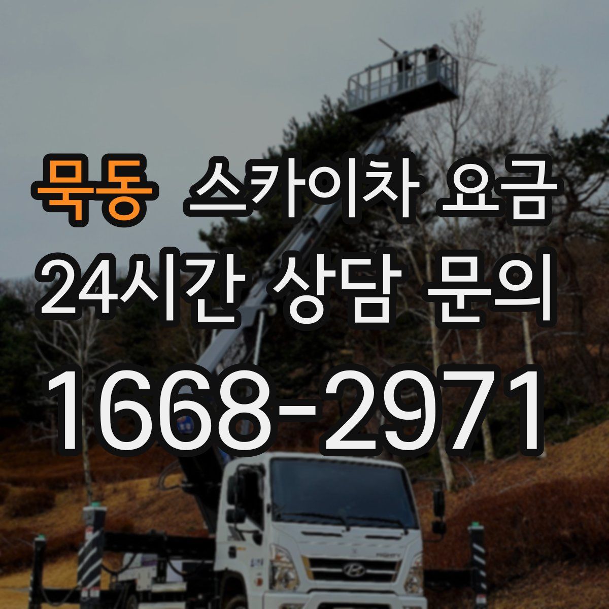 묵동 스카이차 요금