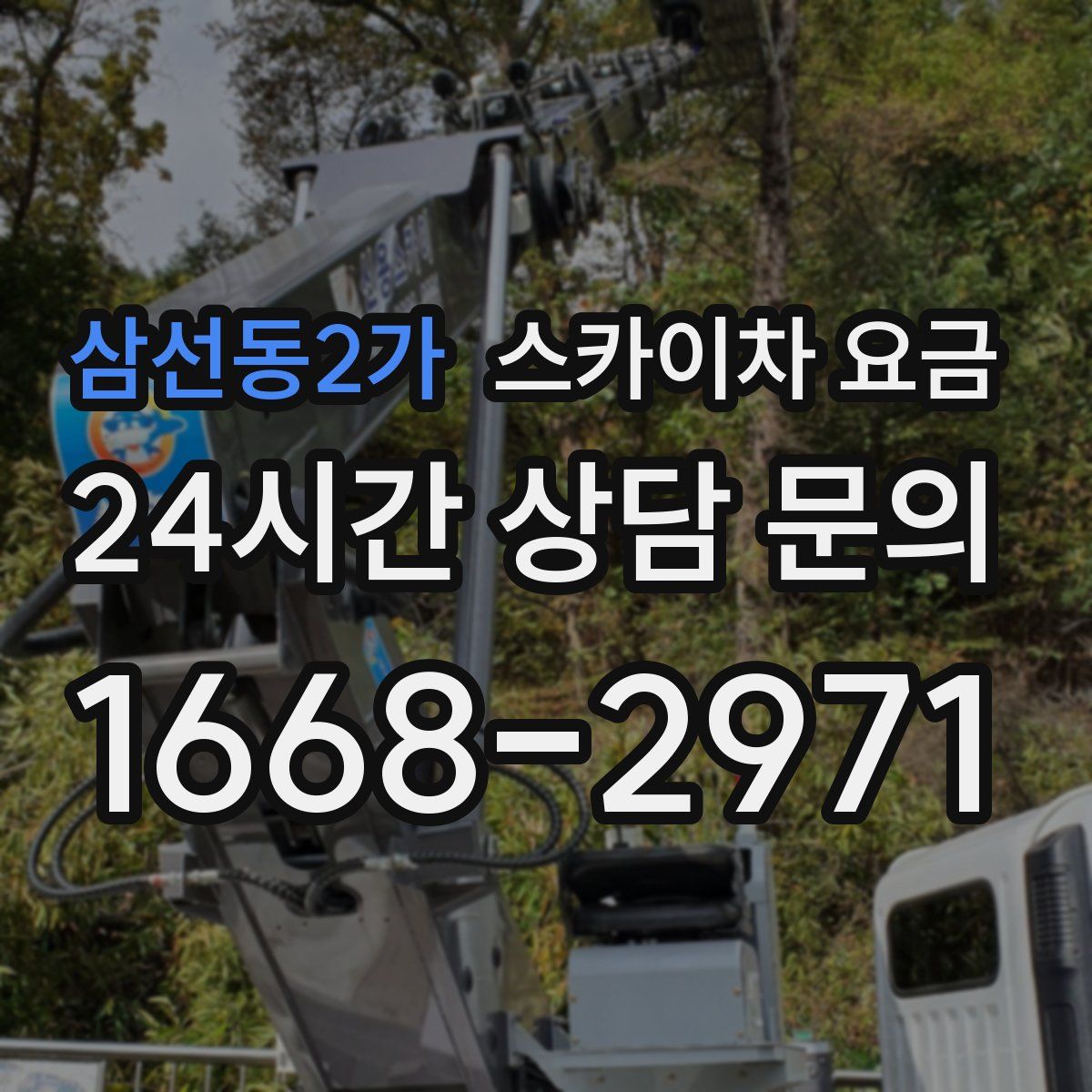 삼선동2가 스카이차 요금