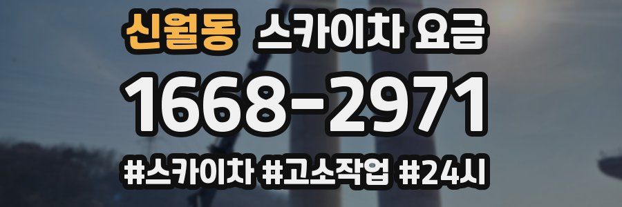 신월동 스카이차 요금