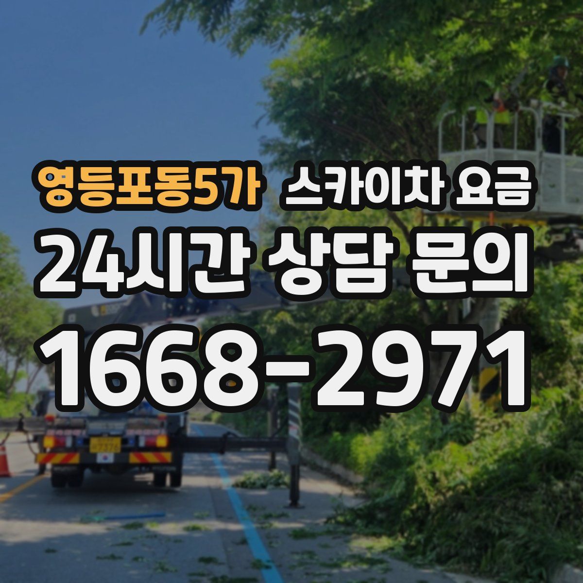 영등포동5가 스카이차 요금