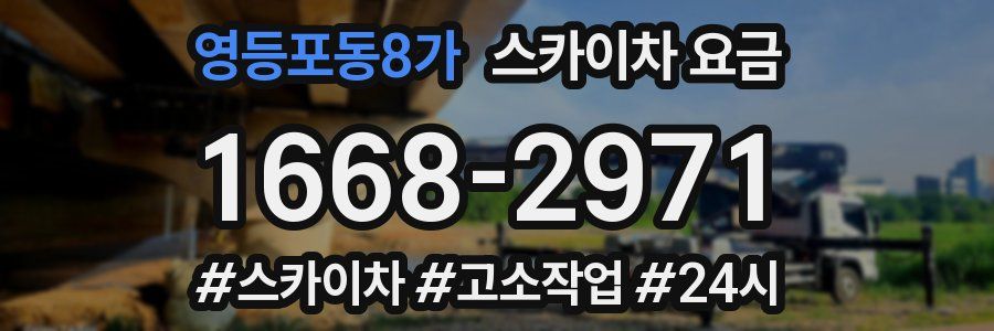 영등포동8가 스카이차 요금