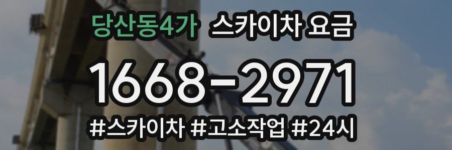 당산동4가 스카이차 요금