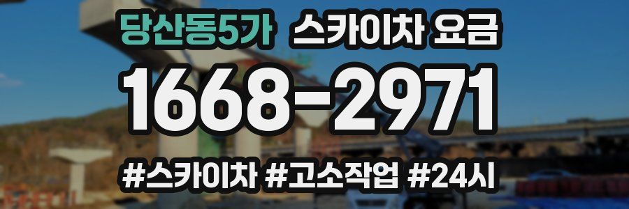 당산동5가 스카이차 요금