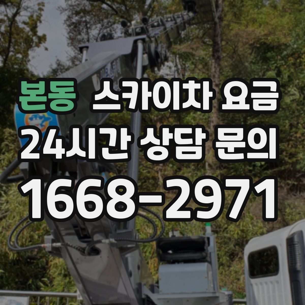 본동 스카이차 요금
