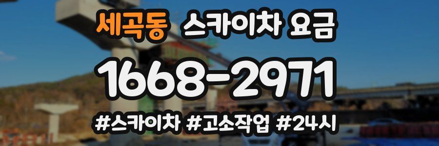 세곡동 스카이차 요금