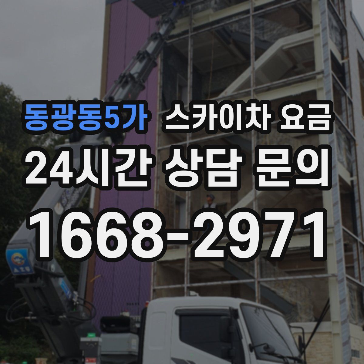 동광동5가 스카이차 요금