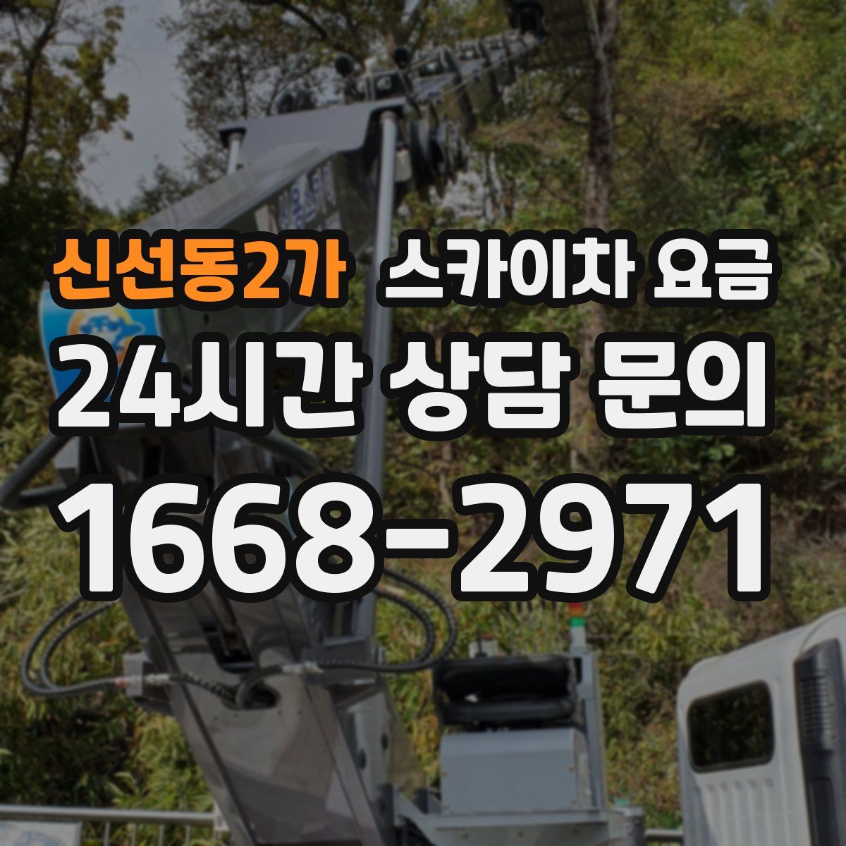 신선동2가 스카이차 요금