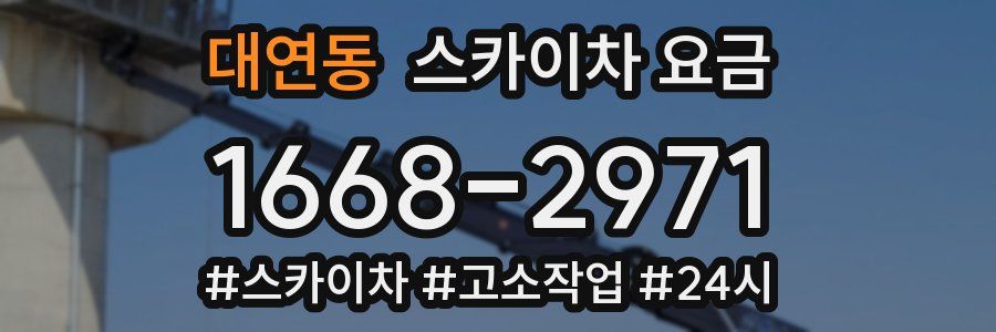 대연동 스카이차 요금