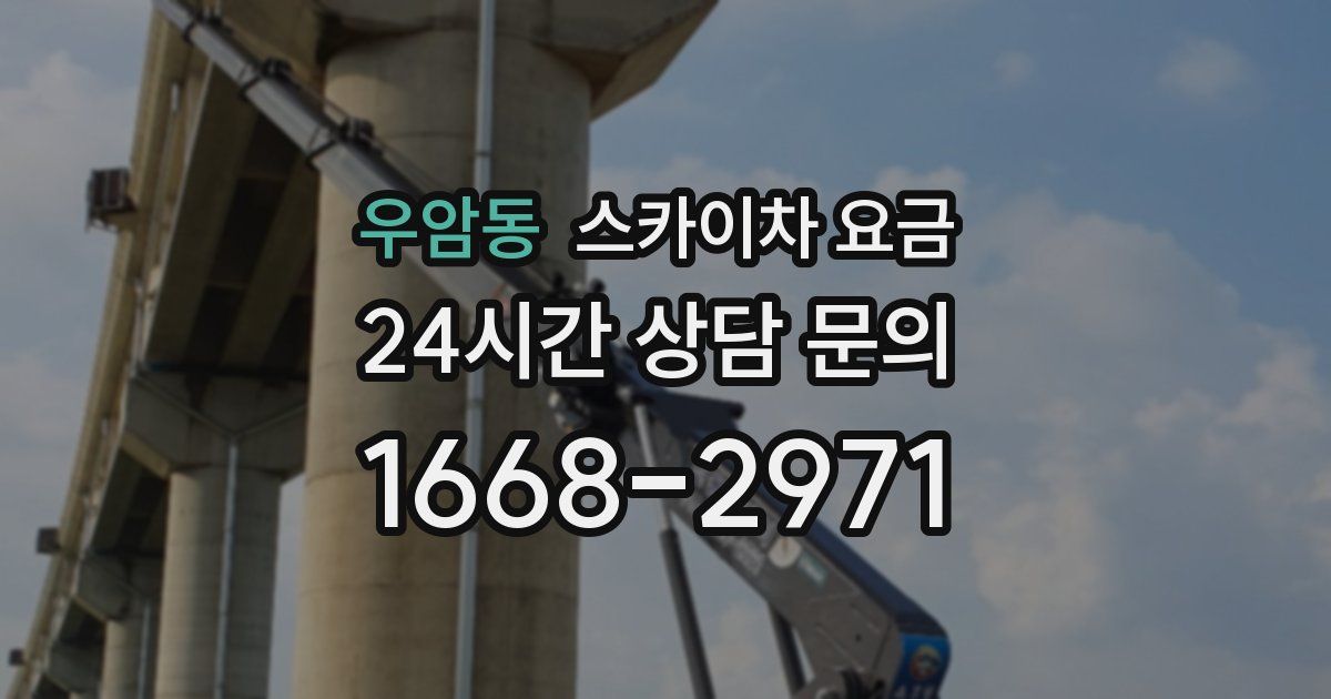 우암동 스카이차 요금