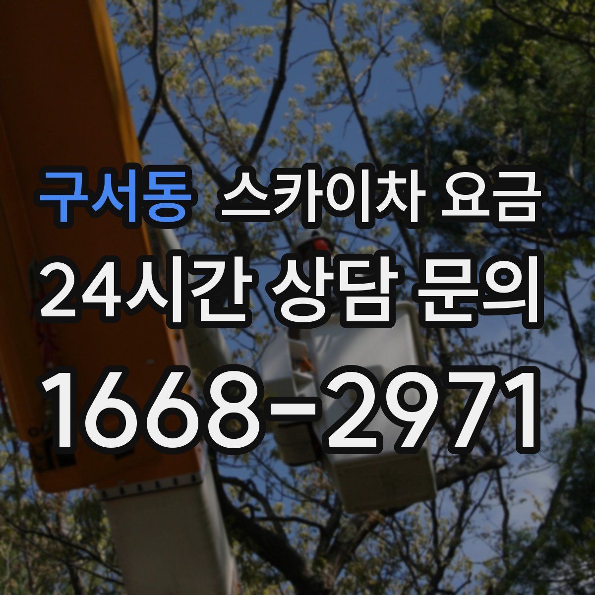 구서동 스카이차 요금