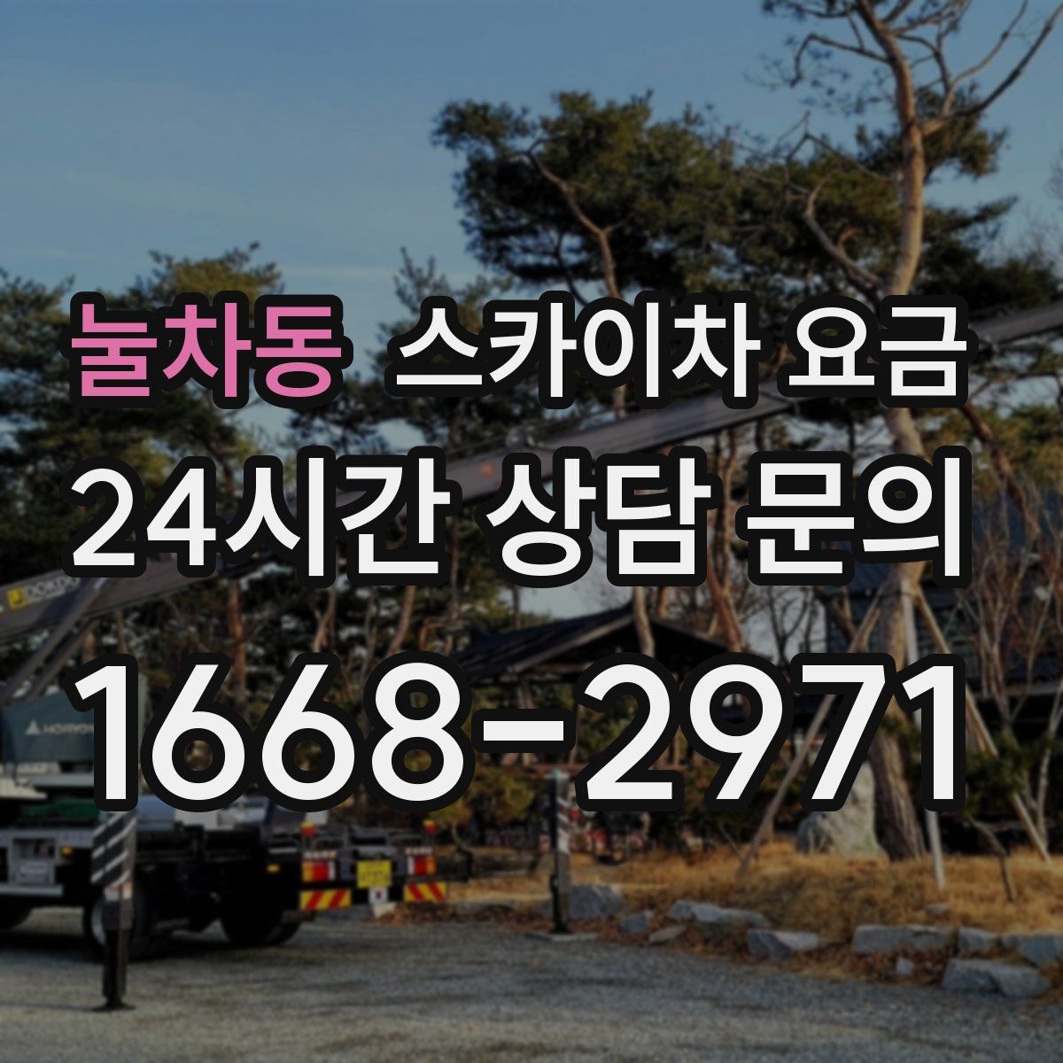 눌차동 스카이차 요금