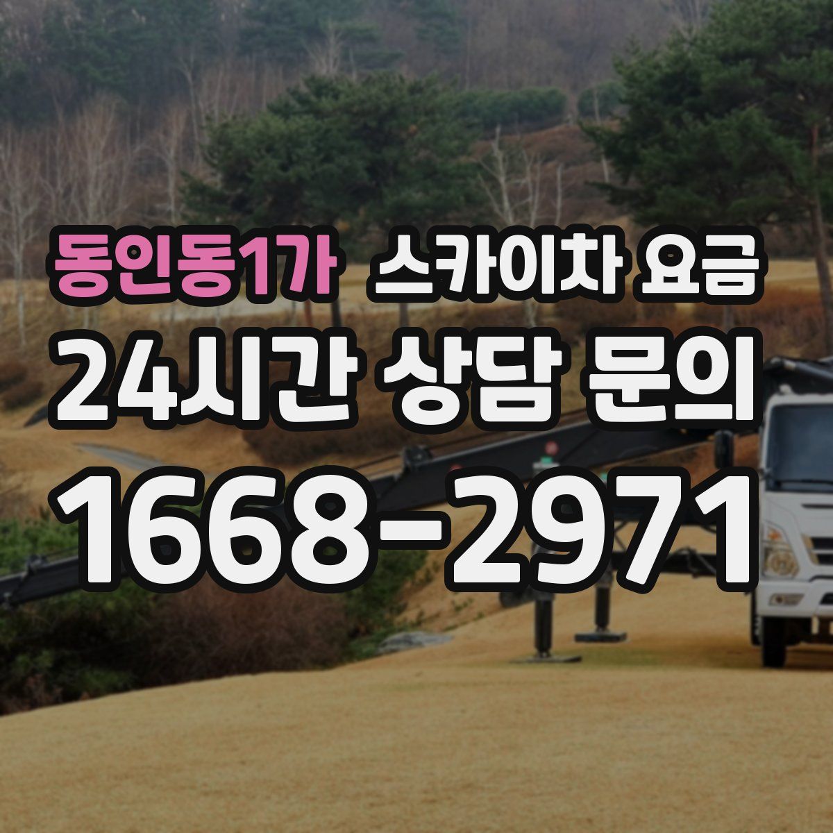 동인동1가 스카이차 요금
