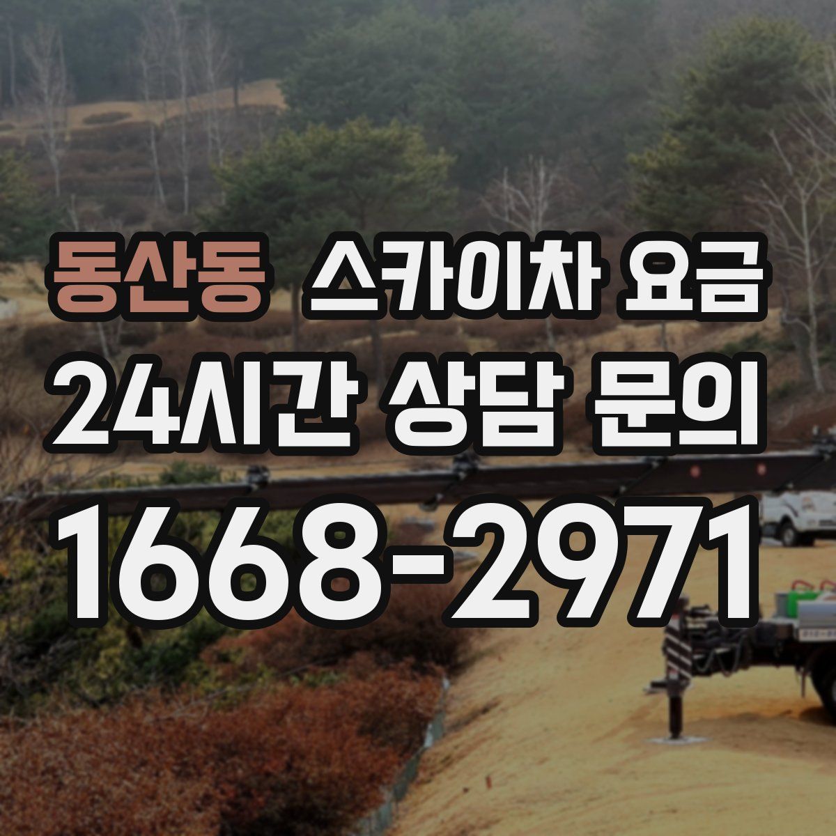 동산동 스카이차 요금