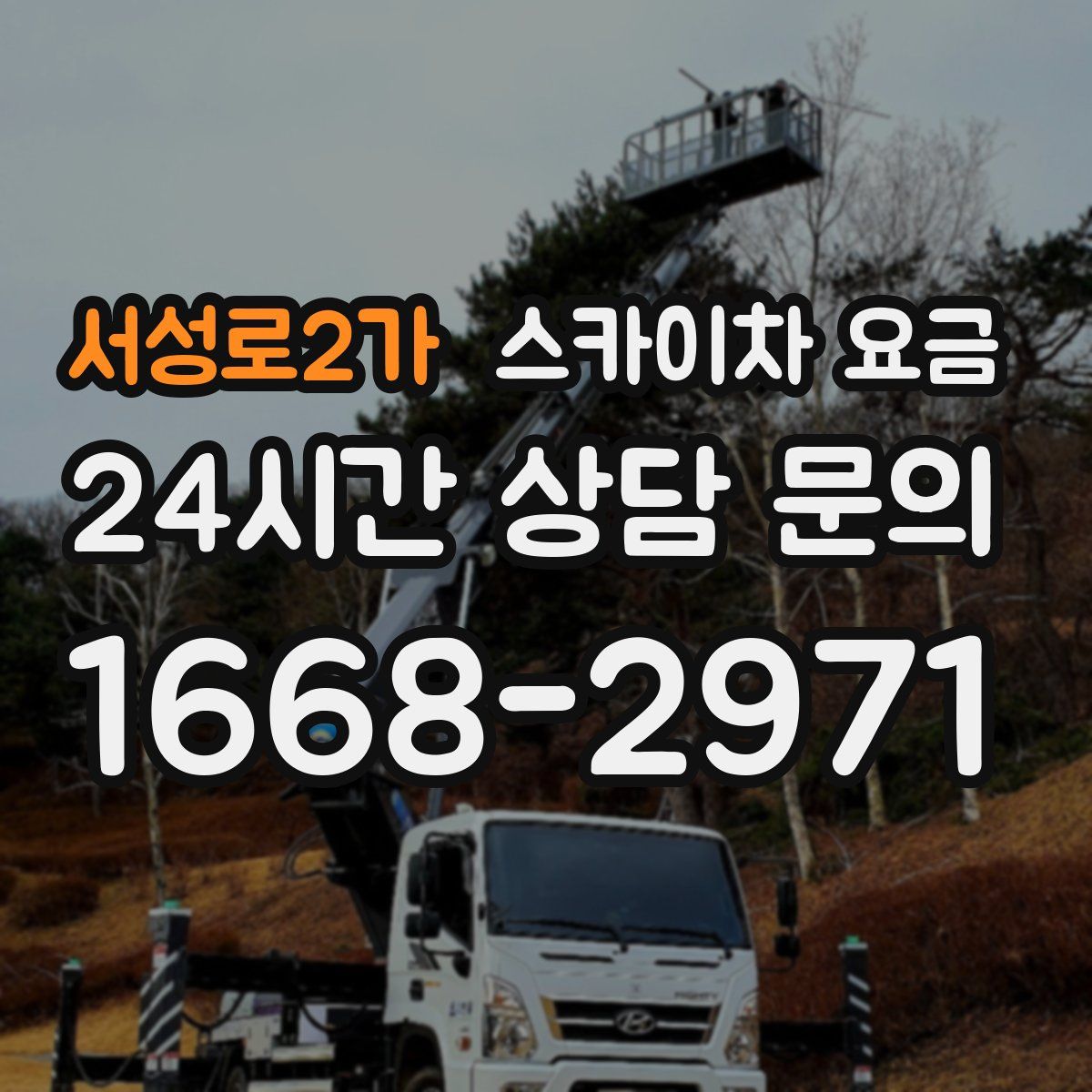 서성로2가 스카이차 요금
