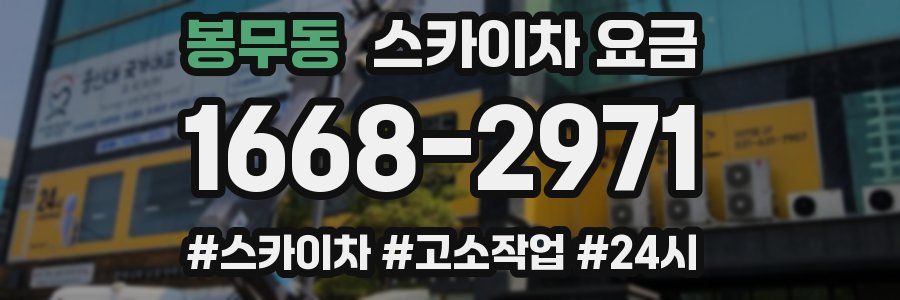봉무동 스카이차 요금