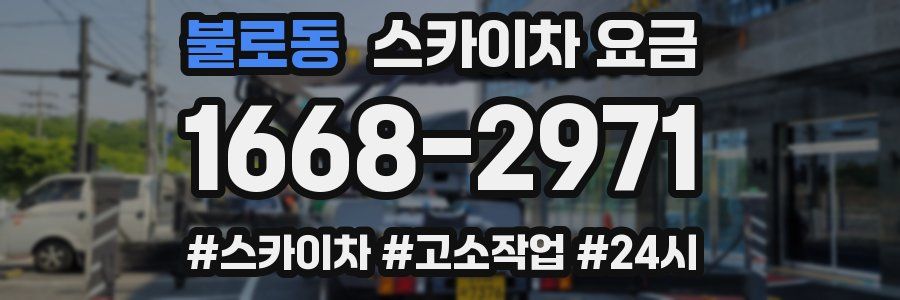 불로동 스카이차 요금