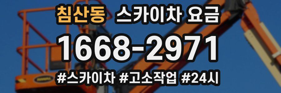 침산동 스카이차 요금
