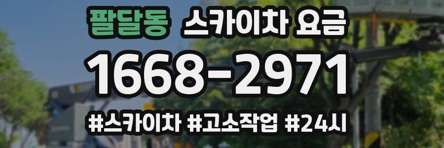 팔달동 스카이차 요금