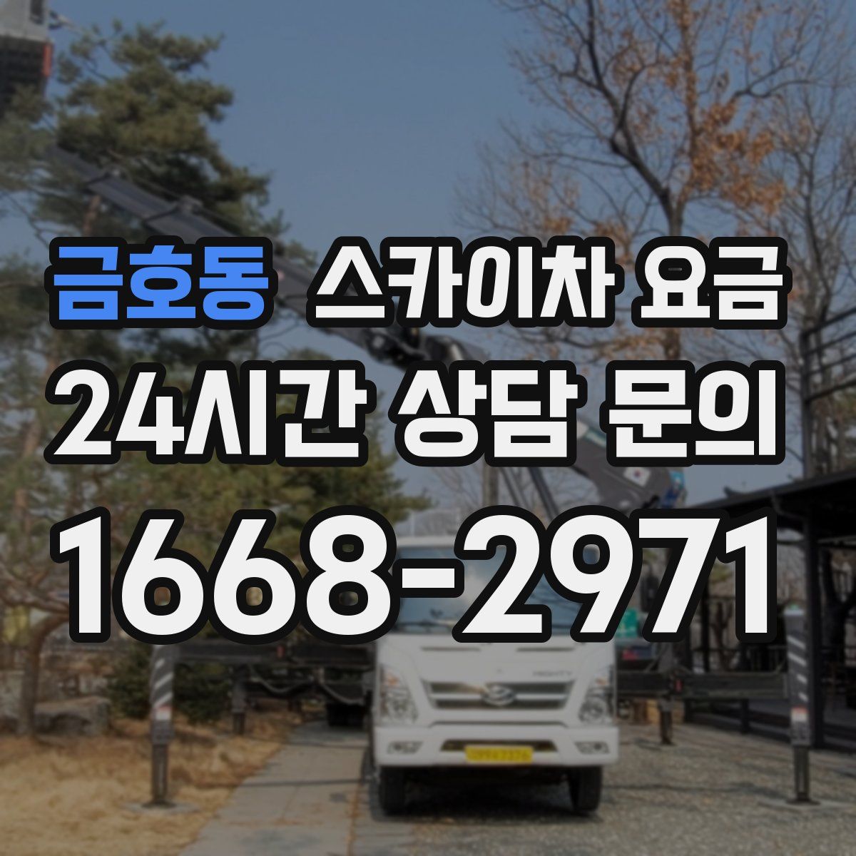 금호동 스카이차 요금
