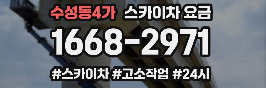 수성동4가 스카이차 요금