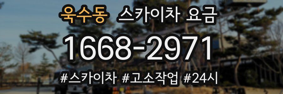 욱수동 스카이차 요금