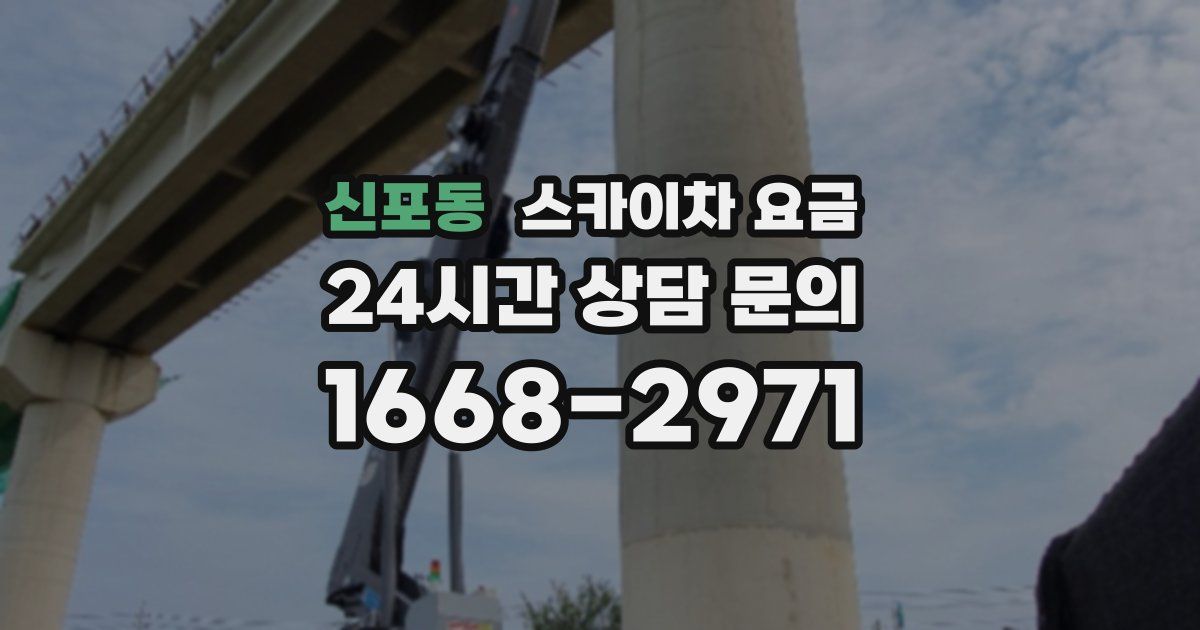 신포동 스카이차 요금