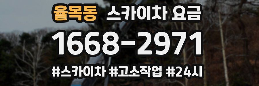 율목동 스카이차 요금