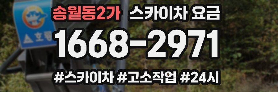송월동2가 스카이차 요금