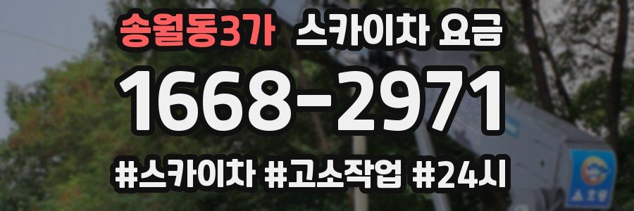 송월동3가 스카이차 요금