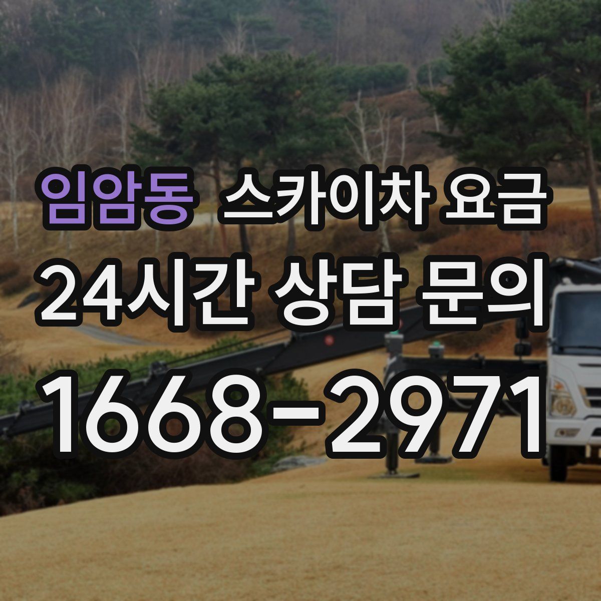 임암동 스카이차 요금