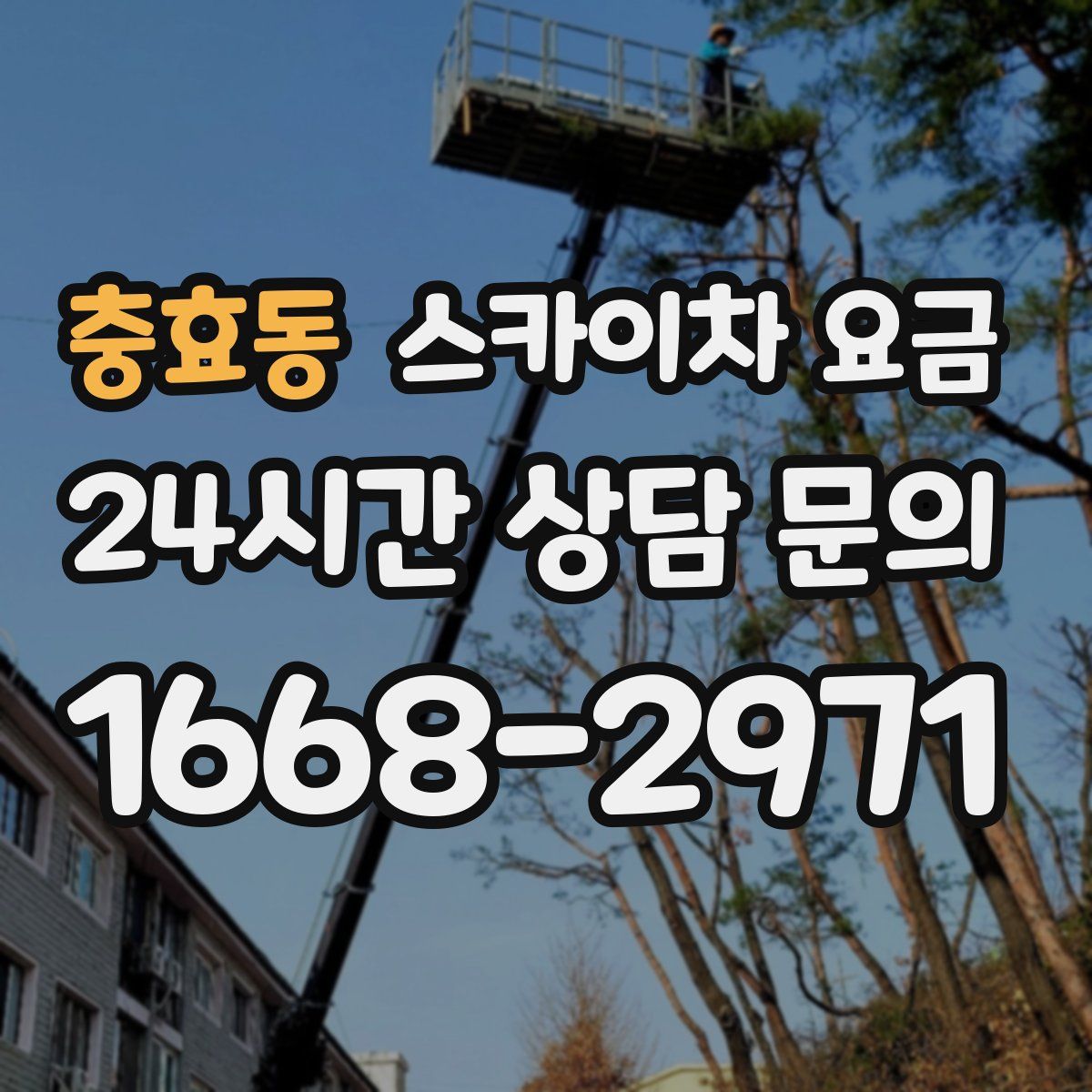 충효동 스카이차 요금