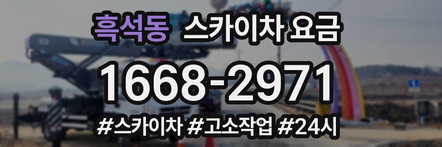 흑석동 스카이차 요금