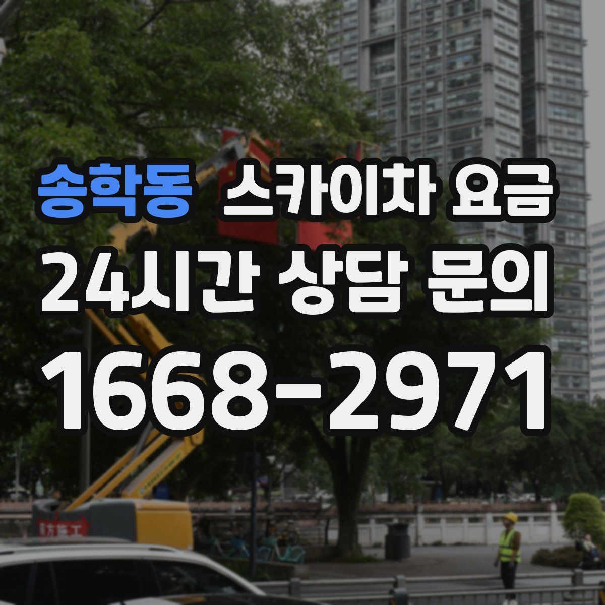송학동 스카이차 요금