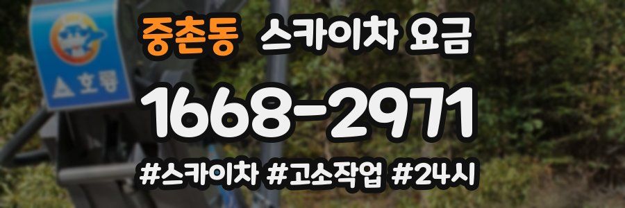 중촌동 스카이차 요금