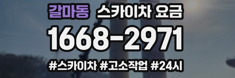 갈마동 스카이차 요금
