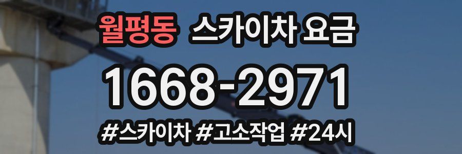 월평동 스카이차 요금