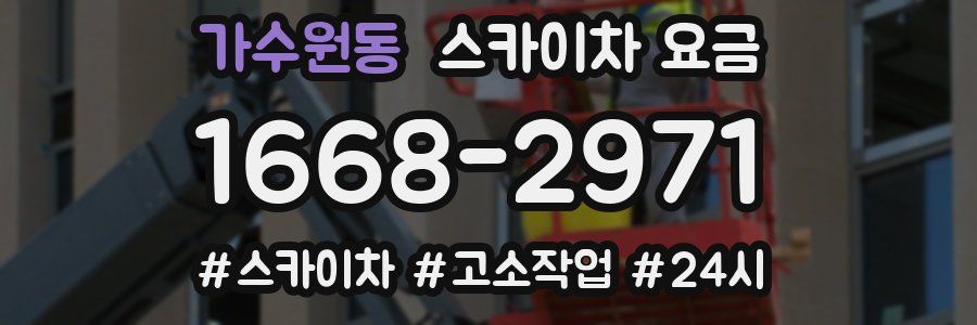 가수원동 스카이차 요금