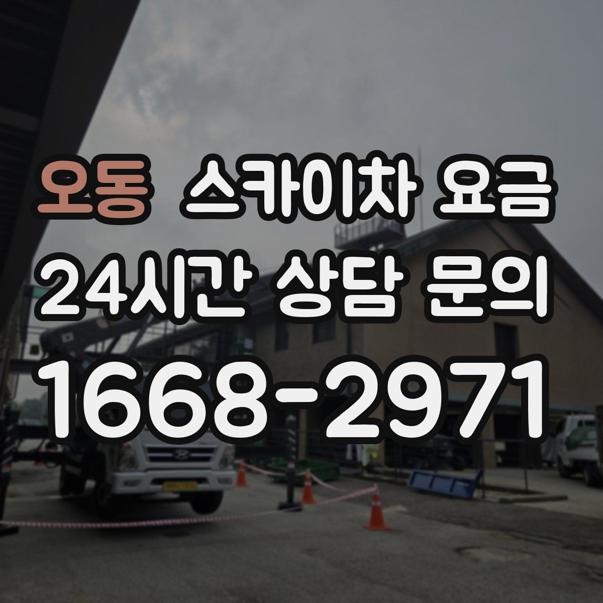 오동 스카이차 요금 '싼 견적'이 항상 좋은 선택이 아닌 이유