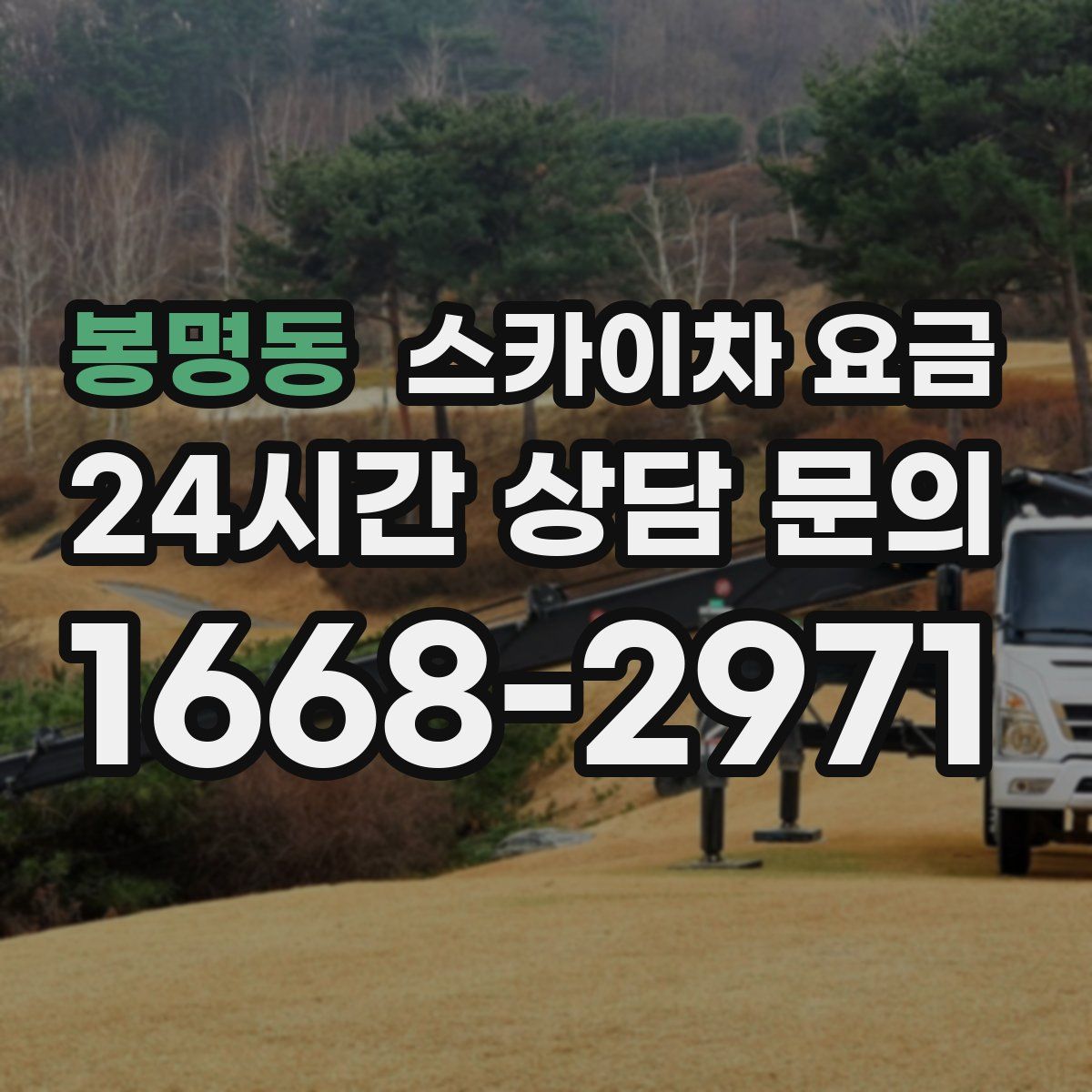 봉명동 스카이차 요금