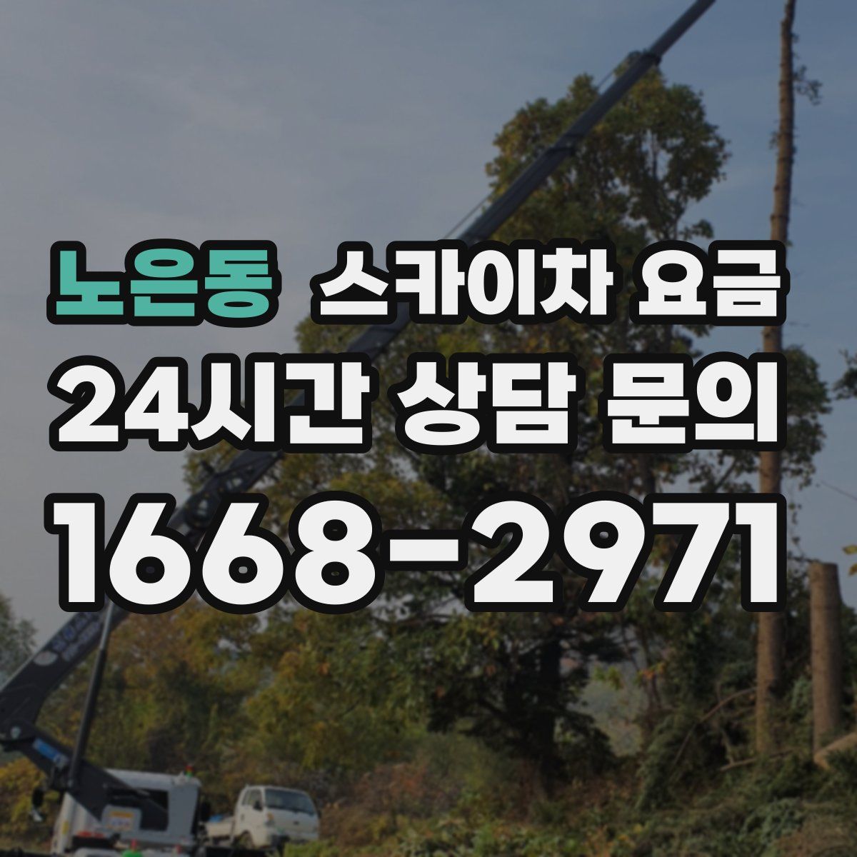 노은동 스카이차 요금
