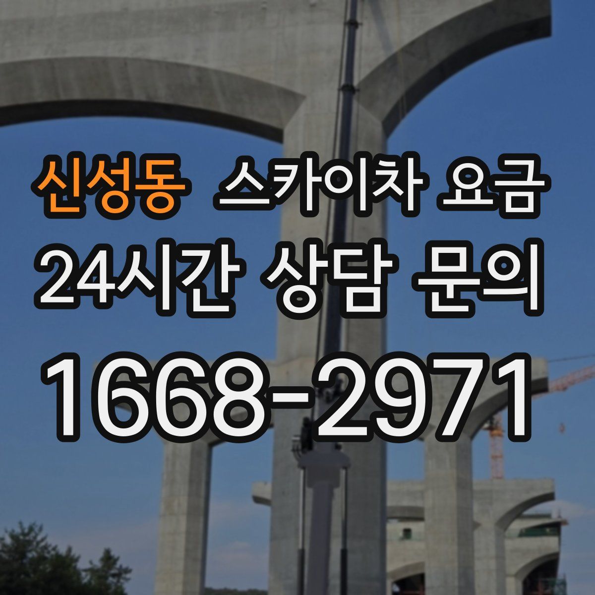 신성동 스카이차 요금