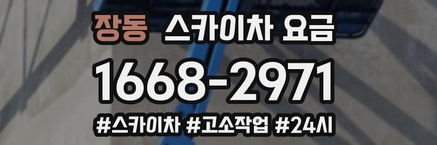 장동 스카이차 요금