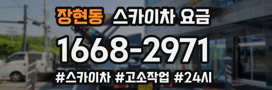 장현동 스카이차 요금