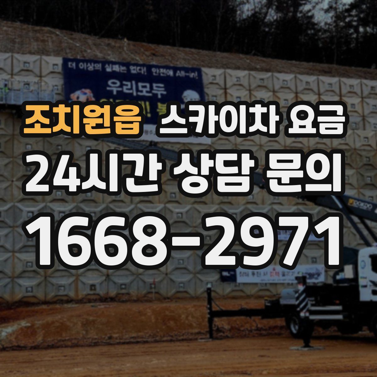 조치원읍 스카이차 요금