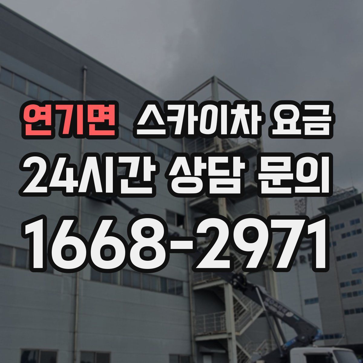 연기면 스카이차 요금