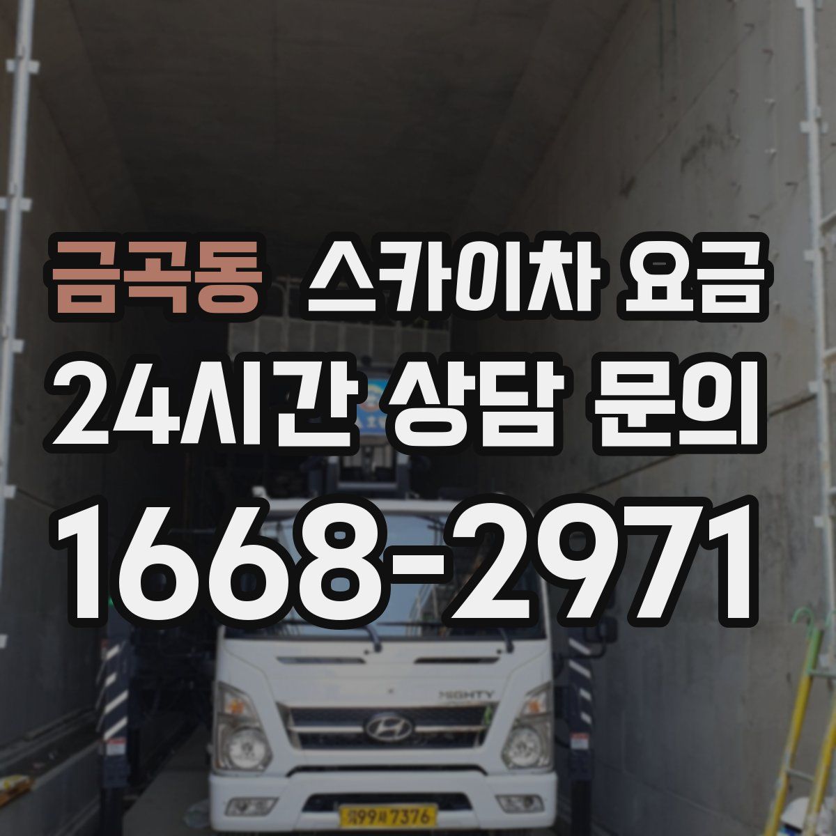 금곡동 스카이차 요금